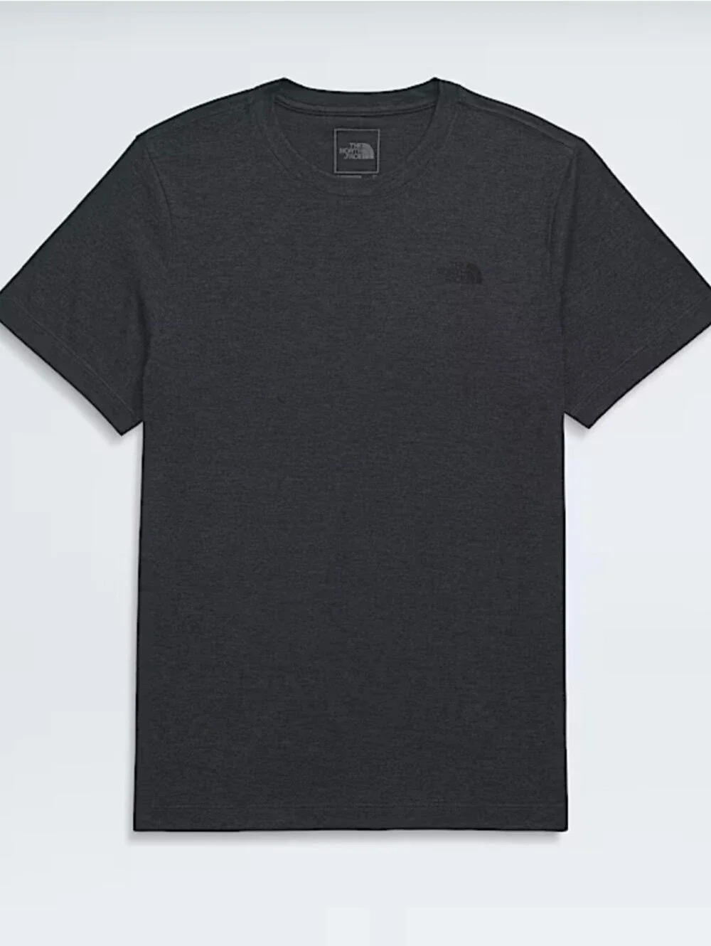 The North Face Men's Simple Logo Tri-Blend Tee T-Shirt Charcoal Grey Size M